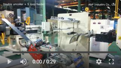 S loop line for high speed press – 에이앤피산업 주식회사